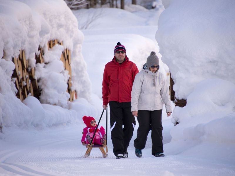 Inverno nella Val di Fleres